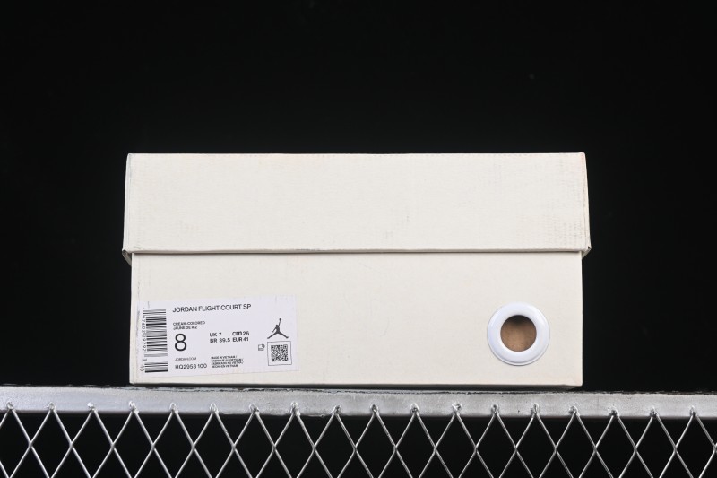 Nike Air Jordan Flight Court SP Retro Sports Sneakers - HQ2958-100