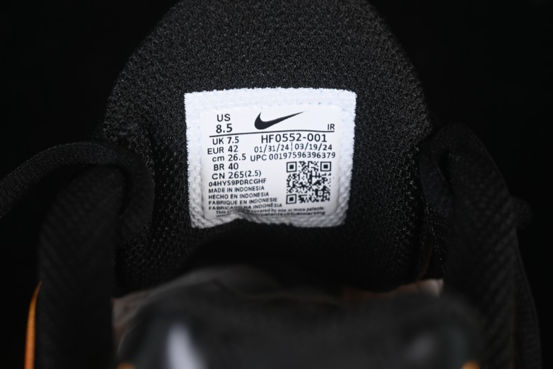 Nike Air Max Plus Retro Running Shoes with Air Cushion Technology - HF0552-001