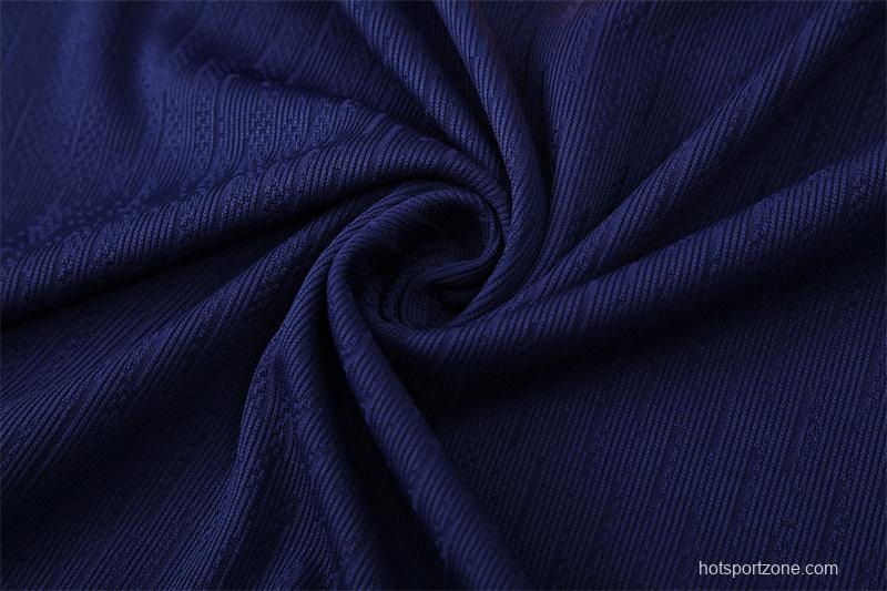 Player Version 25/26 Barcelona Royal Blue T90 Half Zipper Jacket+Long Pants