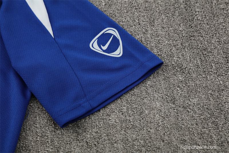 25/26 Chelsea Blue T90 with XS Short Sleeve+Soccer Shorts