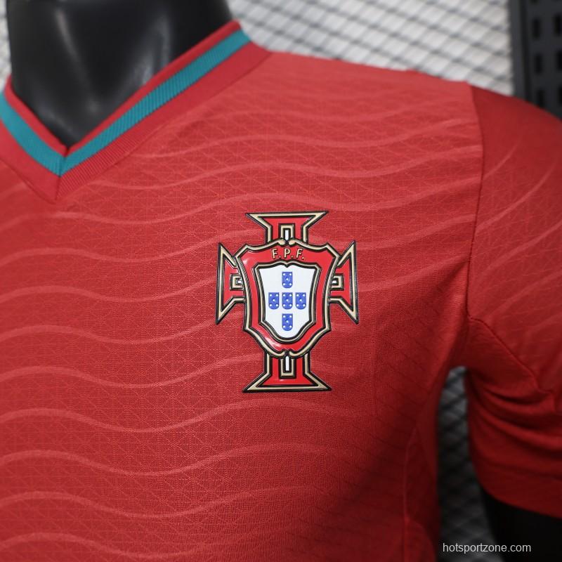 Player Version 2026 Portugal Home Jersey