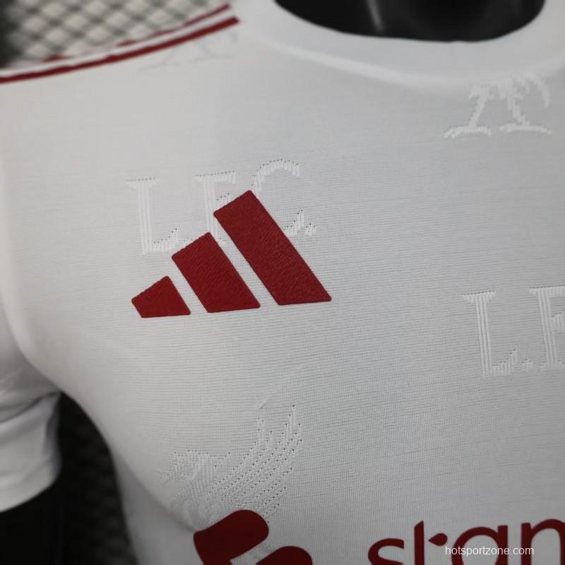 Player Version 25/26 Liverpool White Special Edition Jersey