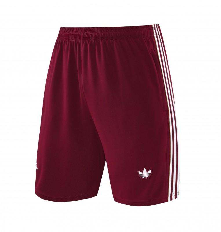 25/26 Arsenal Adidas Original Wine Short Sleeve Jersey+Shorts