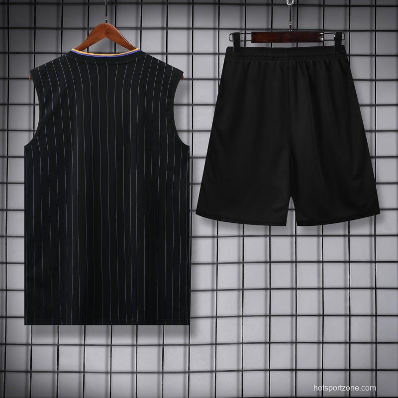 25/26 Manchester United Adidas Original Wine Vest Jersey+Shorts