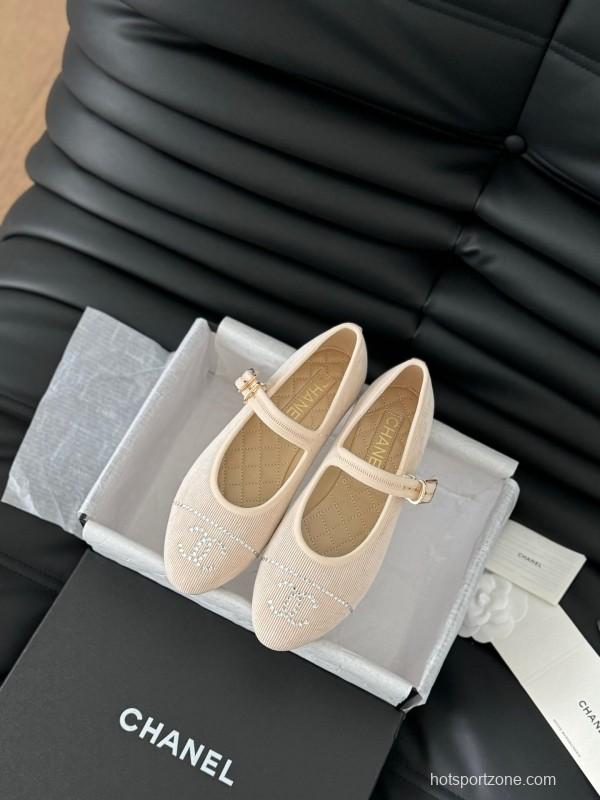 Chanel 2025 SS Runway Mary Jane Flats - LY00300