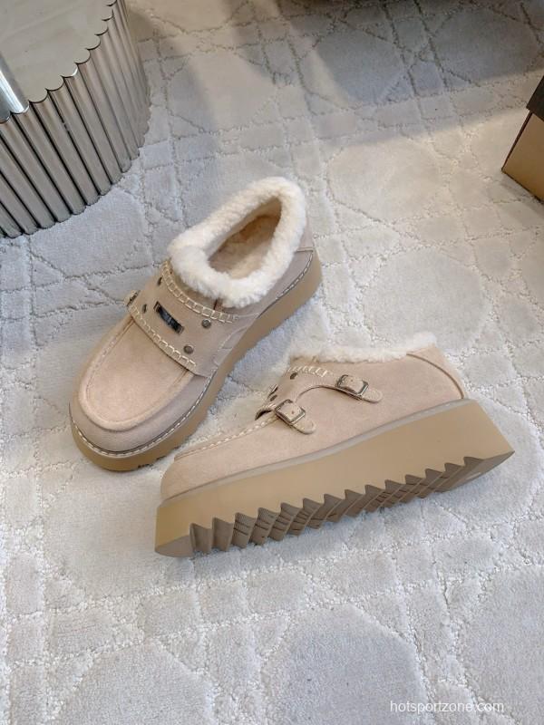 UGG 2025 SS Wool Warm Platform Casual Boots - AS00300