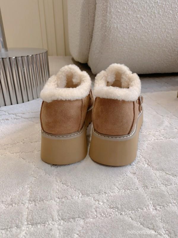 UGG 2025/SS Wool Warm Platform Casual Shoes - AS00300