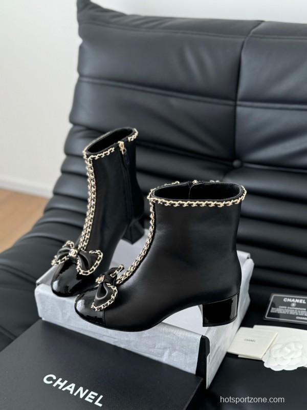 Chanel Classic Chain Boots for Women - LY00380