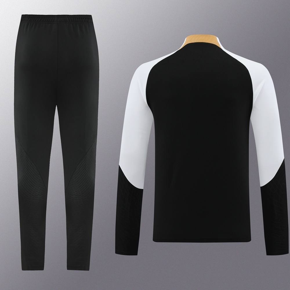 25/26 Chelsea Black Half Zipper Jacket+Long Pants