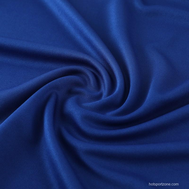 2025 Netherlands Blue Short Sleeve+Soccer Shorts