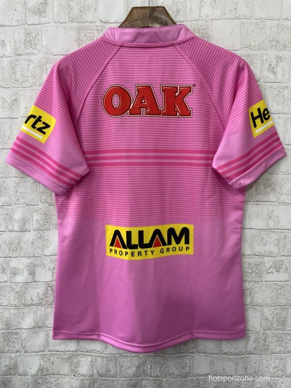 25/26 Penrith Panthers Pink with Gradient Horizontal Stripes Jersey