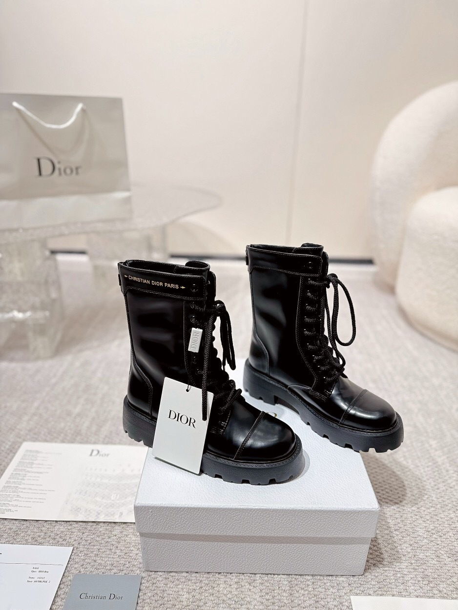 DIOR CHRONO Motorcycle Boots - LY00400