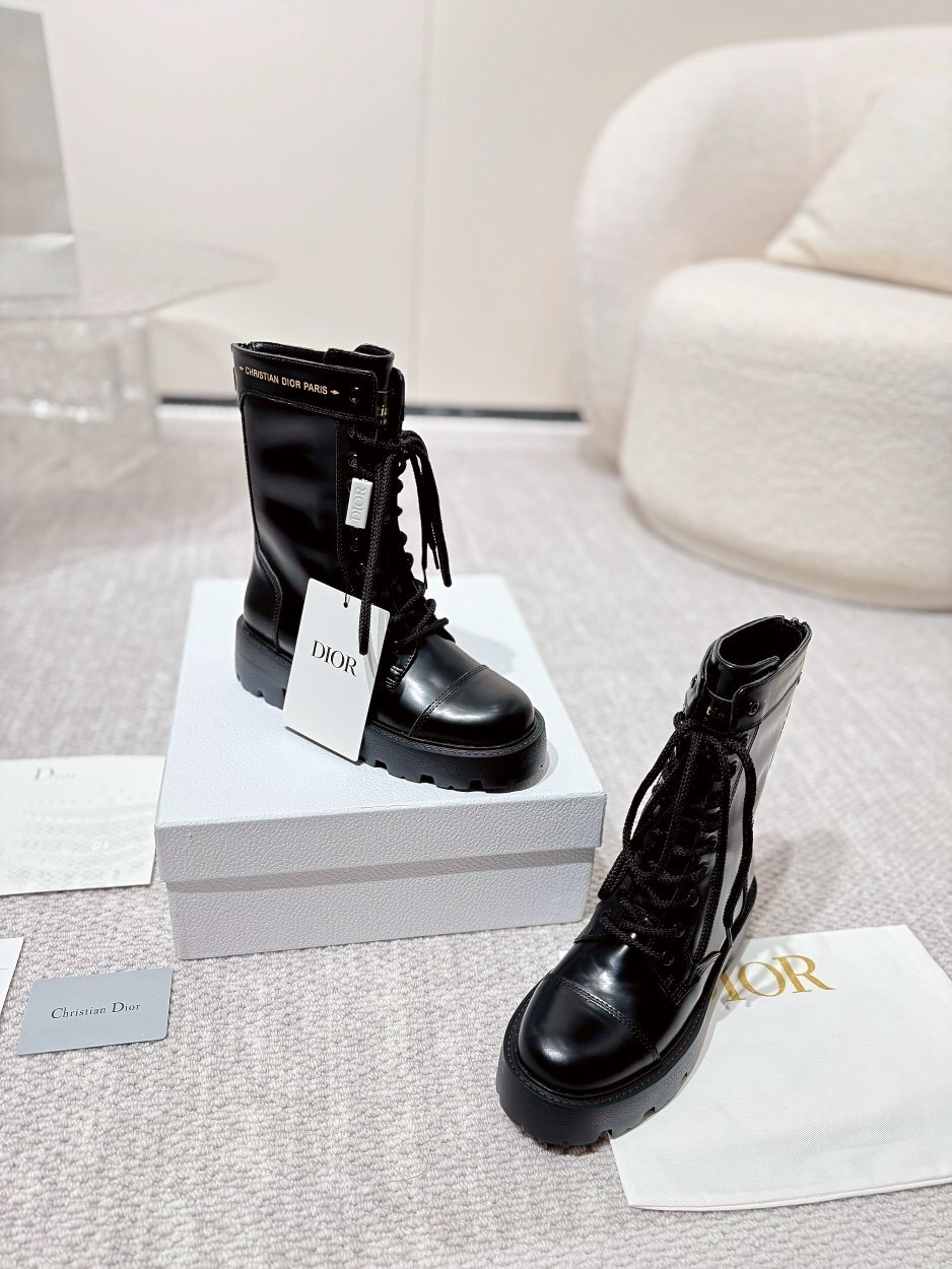 DIOR CHRONO Motorcycle Boots - LY00400