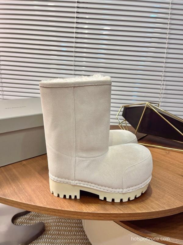 Balenciaga 2025 SS Oversized High Heel Snow Boots - AS00520
