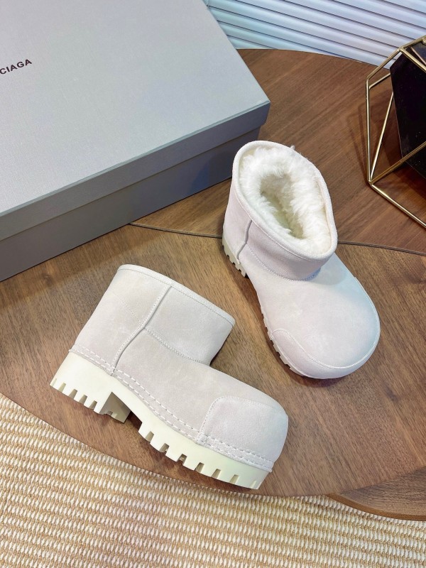 Balenciaga 2025 SS Oversized High-Heel Snow Boots - AS00500
