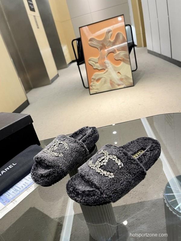 Chanel 2025 SS New Wool Slippers Soft Wool - LY00280