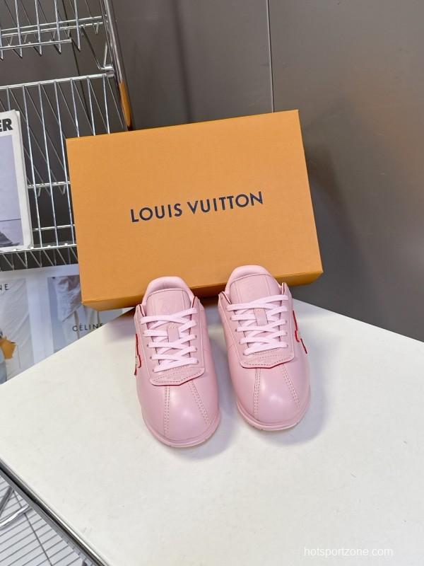 Louis Vuitton 2025 SS Pharrell Williams Collaboration Thick Sole Sneakers Retro Running Shoes - KFY00380