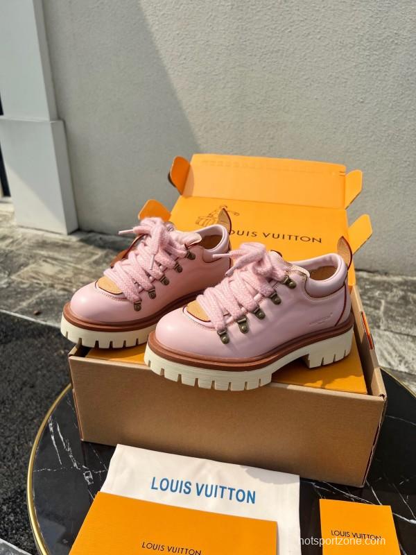 Louis Vuitton REMIX Lace-Up Derby Hiking Shoes - LY00340