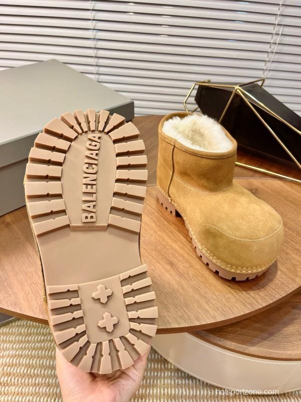 Balenciaga 2025 SS Oversized High-Heel Snow Boots - AS00500
