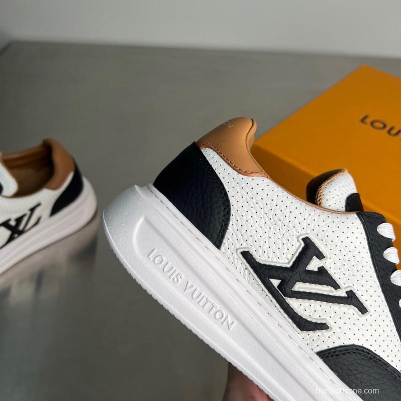 Lv Beverly Hills Low-Top Fashion Sneakers Men's Shoes - YC