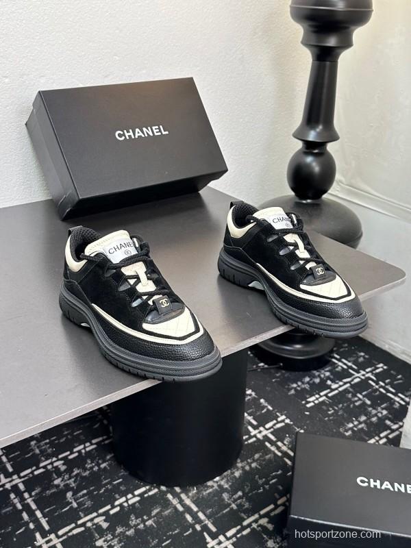 Chanel Spring-Summer 2025 Runway Thick Sole Sneakers - LY00320