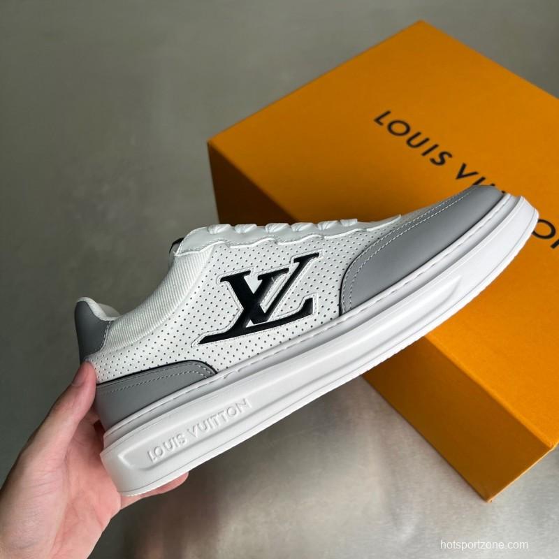 Louis Vuitton Beverly Hills Low-Top Fashion Sneakers - YC