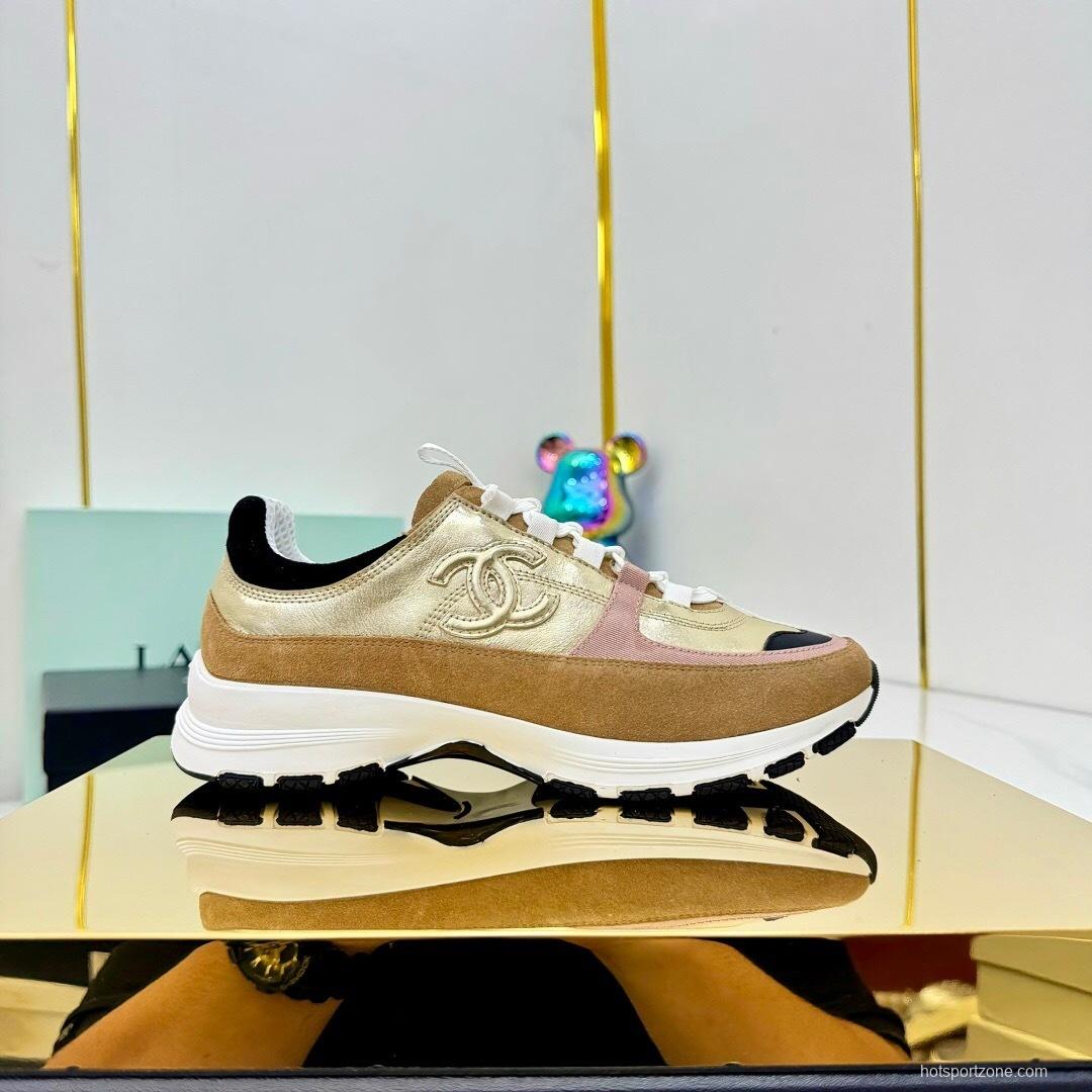 Chanel Spring/Summer 2025 Thick Sole Casual Sneakers - AS00310