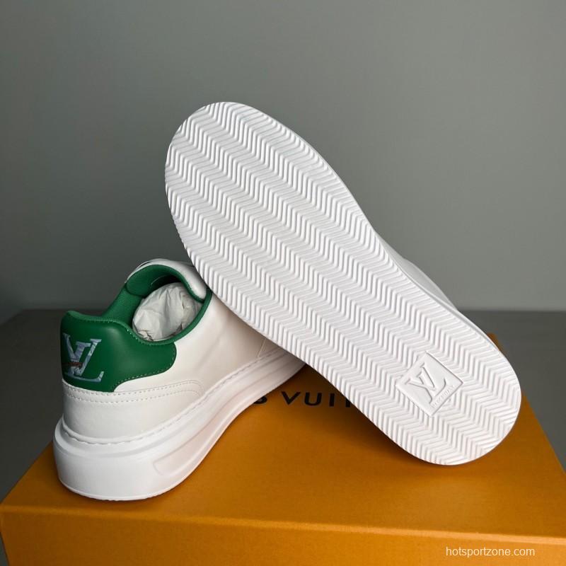 Louis Vuitton Beverly Hills Low-Top Fashion Sneakers Unisex Couple Style - YC