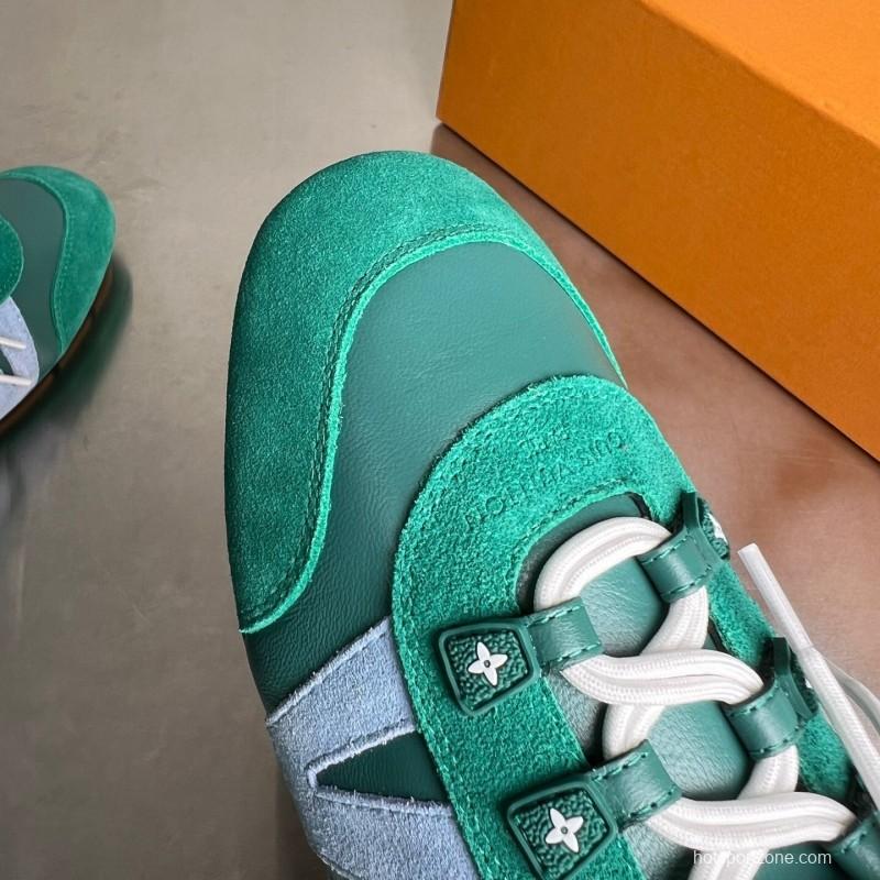 Lv Sneakerina 2025 SS Ballet Flat Low-Top Lace-Up Casual Shoes - YC