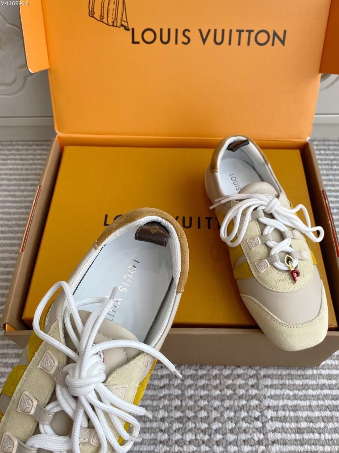 Louis Vuitton SNEAKERINA Ballet Sneakers Couple Edition with Chip - AS00350
