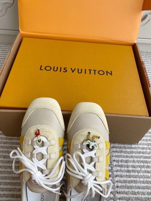 Louis Vuitton SNEAKERINA Ballet Sneakers Couple Edition with Chip - AS00350