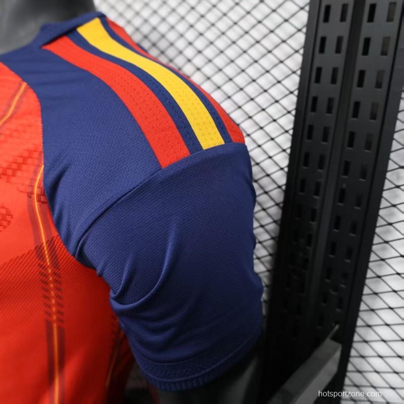 Player Version 2026 Spain Home Jersey