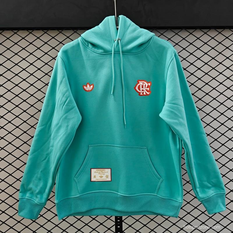 25/26 Flamengo Retro Embroidered Logo Hoodie 9 Colors