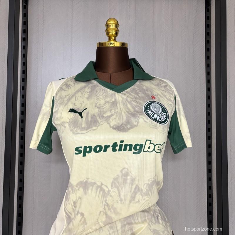 25/26 Women Palmeiras Beige Jersey