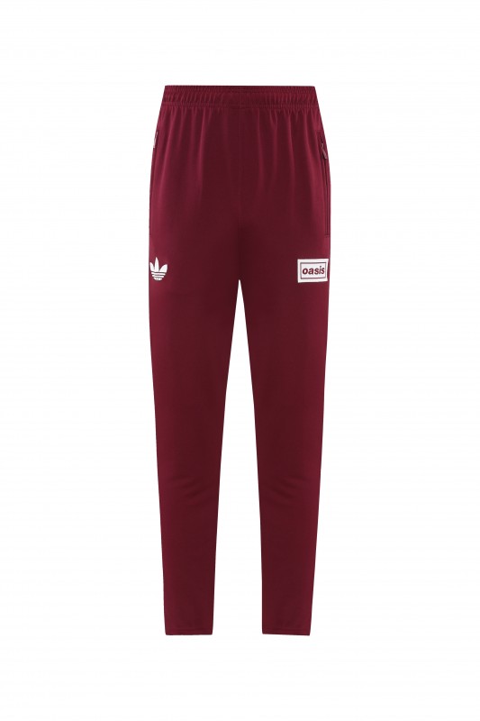 2026 Adidas x OASIS Wine Full Zipper Jacket + Long Pants