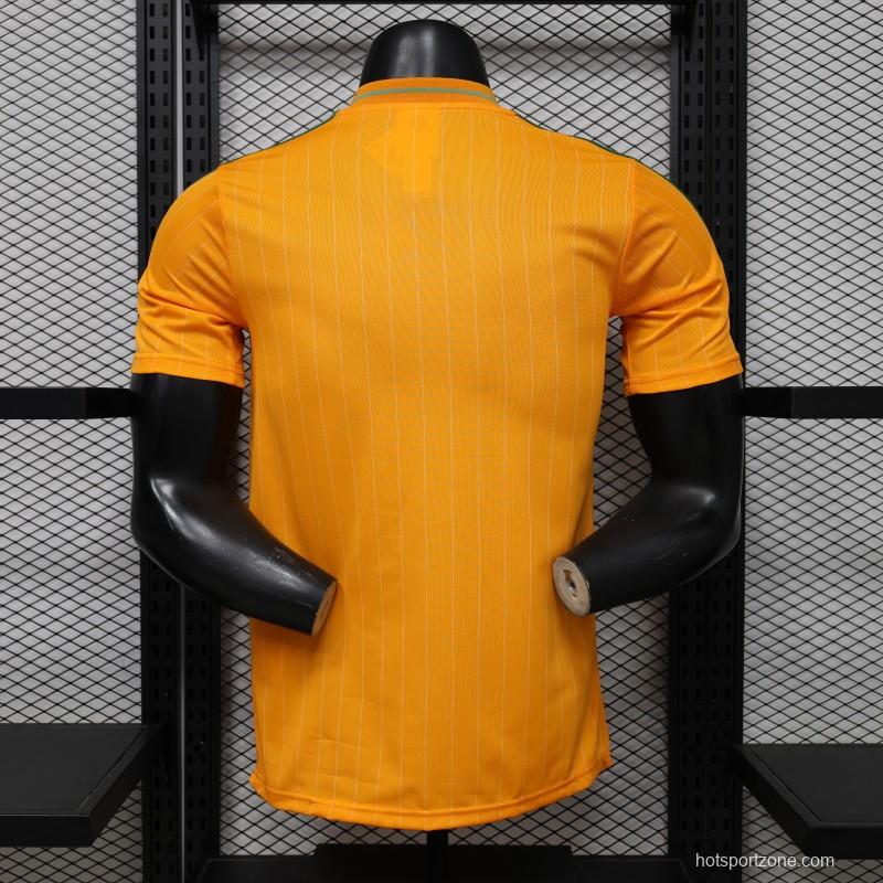 Player Version 2026 Ivory Coast Orange Terrace Icons White Jersey