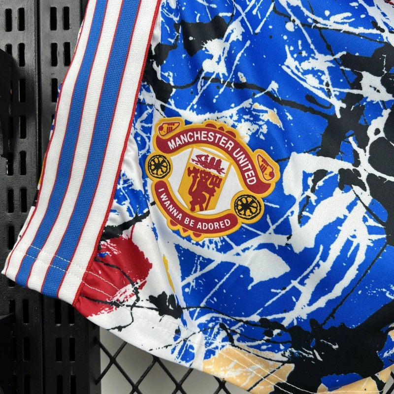 2025/26 Mens Manchester United X Stone Roses Shorts