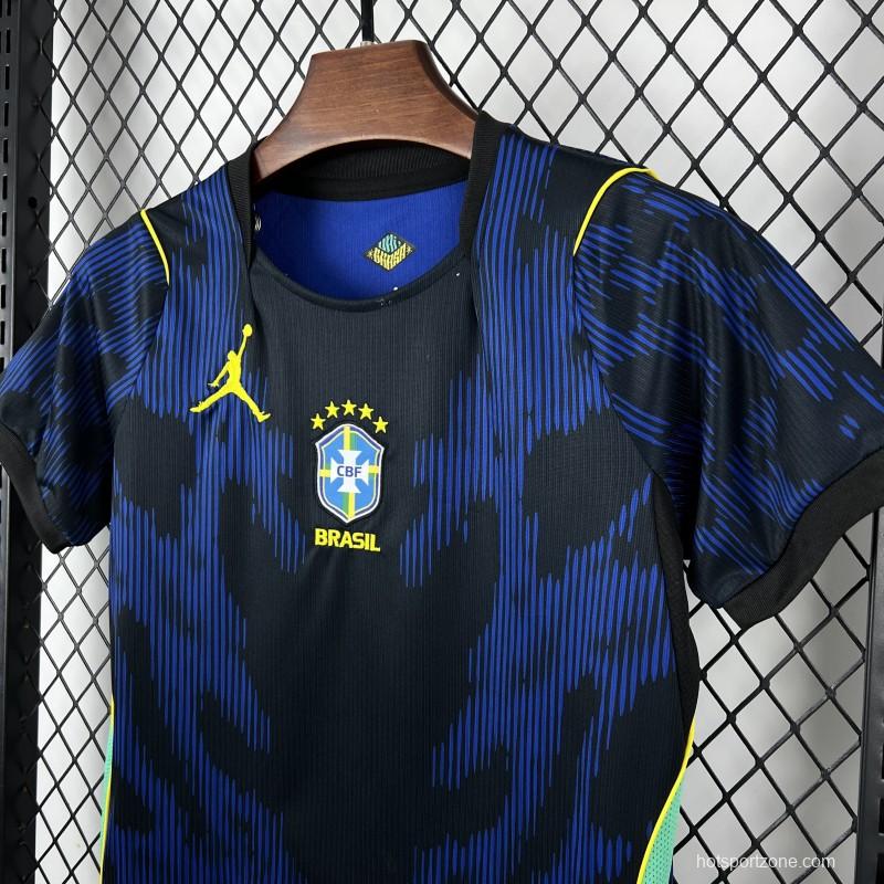 2026 Kids Brazil World Cup Away Kit