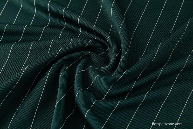 26/27 Juventus Navy Green Short Sleeve+Soccer Shorts