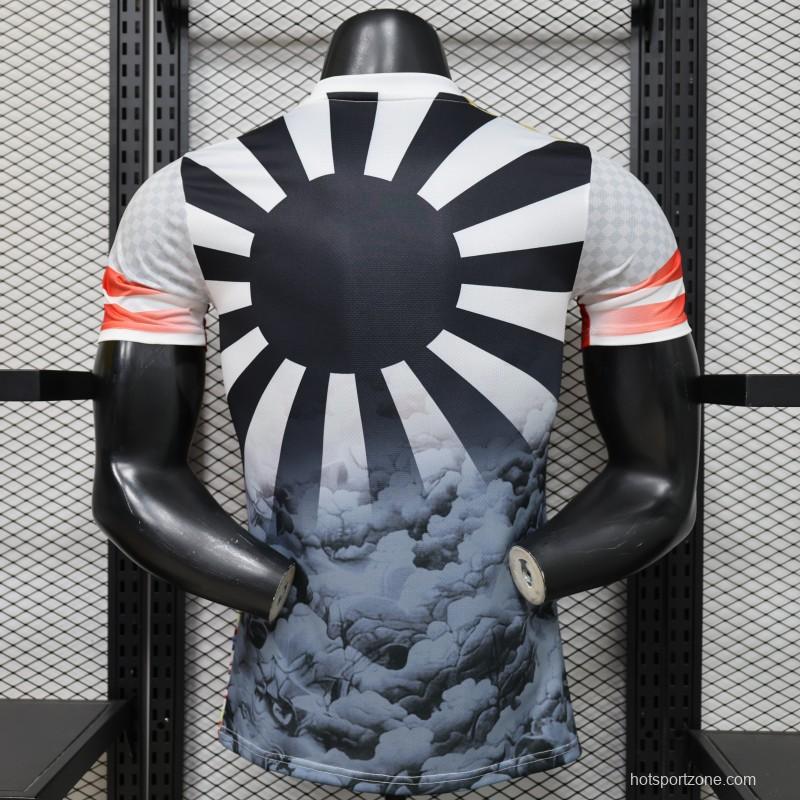 Player Version 2026 Japan  White "Samurai + Rising Sun" Special Edition Jersey