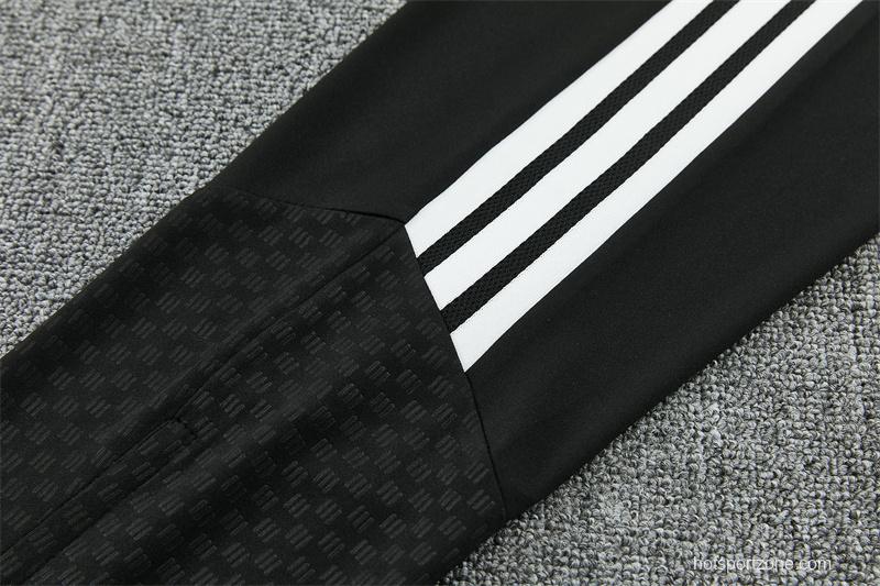 2026 Inter Miami CF Black & White Half Zipper Jacket Tracksuit + Long Pants