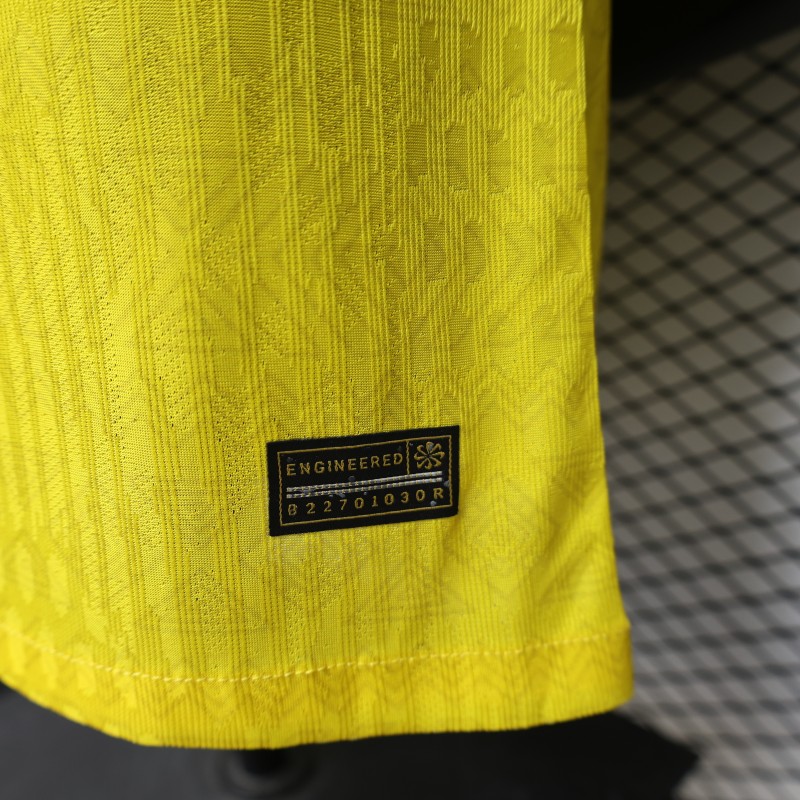 Player Version 2026 Brazil Home Yellow  Special Edition  Jersey