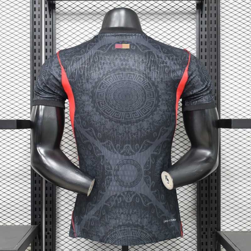 Player Version 26/27 FC Barcelona Dark Black & Red Special Edition Jersey