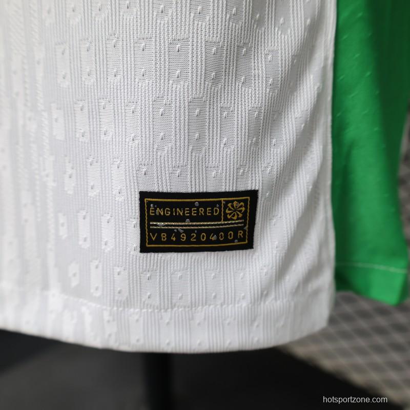 Player Version 26/27 Atlético Nacional White & Green Accent Away Jersey