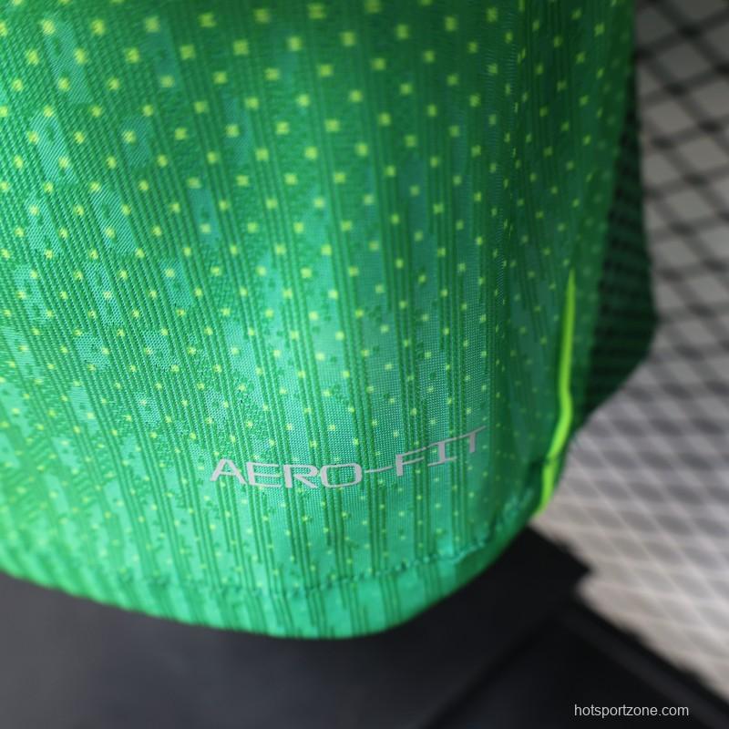 Player Version 26/27 Nigeria Volt Green & Dark Green  Home Jersey