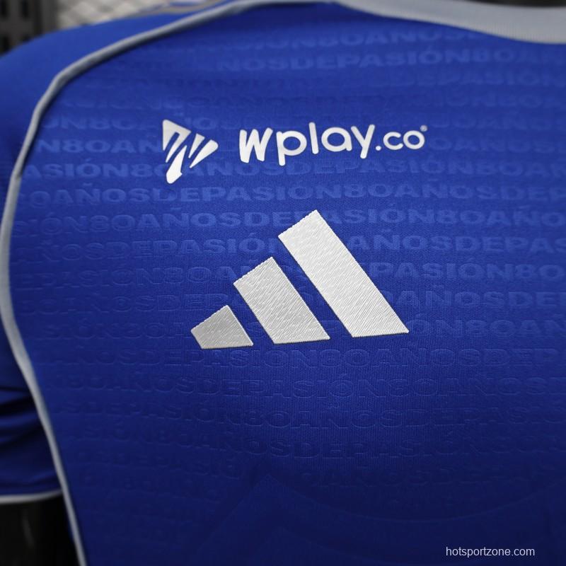Player Version 26/27  Millonarios FC Royal Blue  Home Jersey