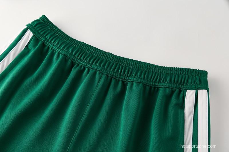 26/27 Algeria  Dark Green  Zipper Training Jacket Tracksuit + Long Pants (Adidas)