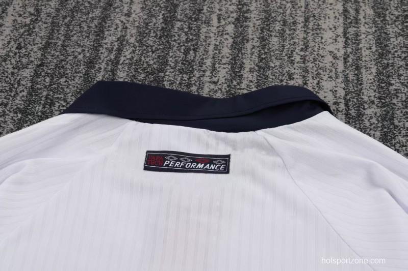 Retro 1998 England Home Long Sleeve Jersey
