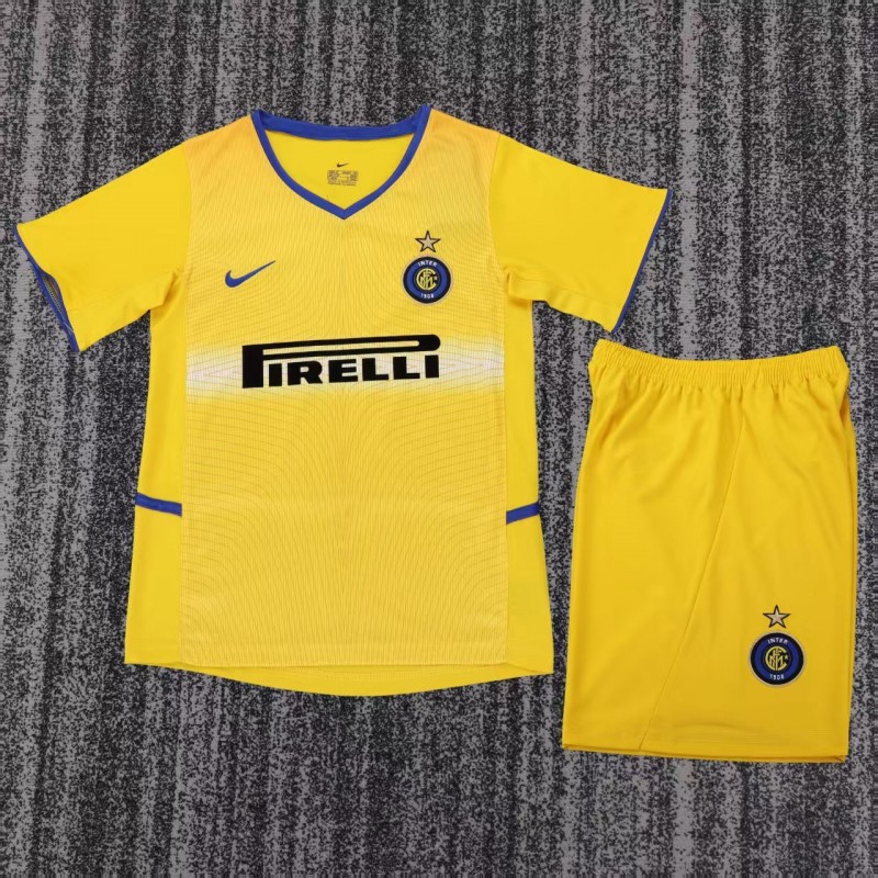 Retro Kids 02/03 Inter Milan 2nd Away Jersey