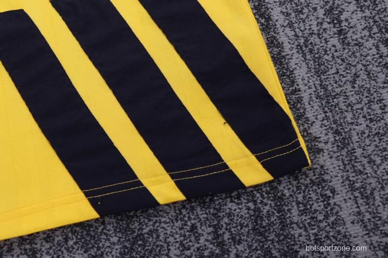 Retro 1993/94 Kids Arsenal Yellow & Black Away Jersey